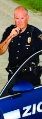 policeman on 2-way radio policeman on 2-way radio